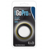 Черно-желтое силиконовое эрекционное кольцо Silicone Go Pro Cock Ring - Blush Novelties - в Новочеркасске купить с доставкой