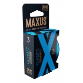 Классические презервативы в железном кейсе MAXUS Classic - 3 шт. - Maxus - купить с доставкой в Новочеркасске