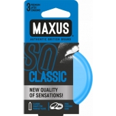 Классические презервативы в железном кейсе MAXUS Classic - 3 шт. - Maxus - купить с доставкой в Новочеркасске