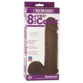 Насадка-реалистик Vac-U-Lock 8  ULTRASKYN Cock - 20,6 см. - Doc Johnson - купить с доставкой в Новочеркасске