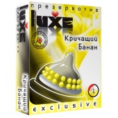 Презерватив LUXE  Exclusive  Кричащий банан  - 1 шт. - Luxe - купить с доставкой в Новочеркасске