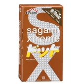 Презервативы Sagami Xtreme FEEL UP с точечной текстурой и линиями прилегания - 10 шт. - Sagami - купить с доставкой в Новочеркасске