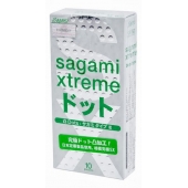 Презервативы Sagami Xtreme Type-E с точками - 10 шт. - Sagami - купить с доставкой в Новочеркасске