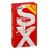 Утолщенные презервативы Sagami Xtreme Feel Long с точками - 10 шт. - Sagami - купить с доставкой в Новочеркасске