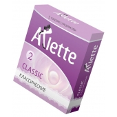 Классические презервативы Arlette Classic - 3 шт. - Arlette - купить с доставкой в Новочеркасске