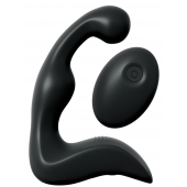 Черный вибромассажер простаты с пультом ДУ Control P-Spot Pro - Pipedream - в Новочеркасске купить с доставкой
