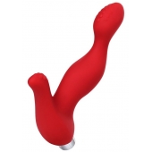 Красный силиконовый вибростимулятор простаты Proman - 12,5 см. - ToyFa - в Новочеркасске купить с доставкой