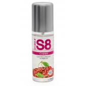 Смазка на водной основе S8 Flavored Lube со вкусом вишни - 125 мл. - Stimul8 - купить с доставкой в Новочеркасске