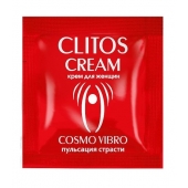 Пробник возбуждающего крема для женщин Clitos Cream - 1,5 гр. - Биоритм - купить с доставкой в Новочеркасске