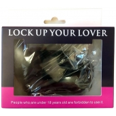 Черные меховые наручники Love с ключиками - Baile - купить с доставкой в Новочеркасске