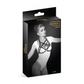 Черная упряжь на грудь Clara - Bijoux Pour Toi - купить с доставкой в Новочеркасске