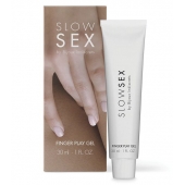 Гель для мастурбации с ароматом кокоса Slow Sex Finger Play Gel - 30 мл. - Bijoux Indiscrets - купить с доставкой в Новочеркасске