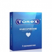 Гладкие презервативы Torex  Классические  - 3 шт. - Torex - купить с доставкой в Новочеркасске