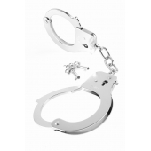 Металлические серебристые наручники Designer Metal Handcuffs - Pipedream - купить с доставкой в Новочеркасске