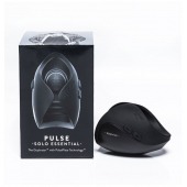 Черный инновационный мужской вибратор PULSE SOLO ESSENTIAL - Hot Octopuss - в Новочеркасске купить с доставкой