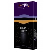 Разноцветные презервативы DOMINO Colour Beauty - 6 шт. - Domino - купить с доставкой в Новочеркасске