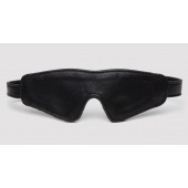 Черная плотная маска на глаза Bound to You Faux Leather Blindfold - Fifty Shades of Grey - купить с доставкой в Новочеркасске