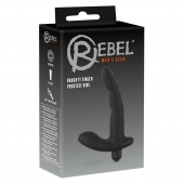 Черный вибромассажер простаты Naughty Finger Prostate Vibe - 13,8 см. - Orion - в Новочеркасске купить с доставкой