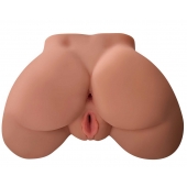 Кофейный мастурбатор-полуторс Perfect Ass Masturbator - Pipedream - в Новочеркасске купить с доставкой