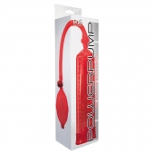Красная вакуумная помпа Power Pump Red - Toy Joy - в Новочеркасске купить с доставкой