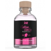 Массажный гель с согревающим эффектом Cotton Candy - 30 мл. - INTT - купить с доставкой в Новочеркасске