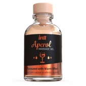 Массажный гель с согревающим эффектом Aperol - 30 мл. - INTT - купить с доставкой в Новочеркасске