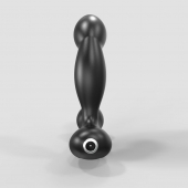 Черный вибромассажер простаты и промежности Prostate Pro с пультом ДУ - Bathmate - в Новочеркасске купить с доставкой
