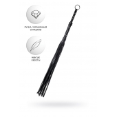 Черный флоггер Anonymo - 64 см. - ToyFa - купить с доставкой в Новочеркасске