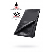 Черная простыня для секса из ПВХ - 220 х 200 см. - ToyFa - купить с доставкой в Новочеркасске