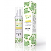 Разогревающее массажное масло Gourmet Spearmint Organic с органическими ингредиентами - 50 мл. - Exsens - купить с доставкой в Новочеркасске