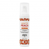Разогревающее массажное масло Gourmet White Peach Organic с органическими ингредиентами - 50 мл. - Exsens - купить с доставкой в Новочеркасске