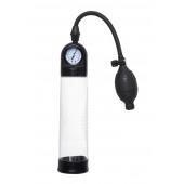 Прозрачная механическая помпа Roald с манометром - Sexus - в Новочеркасске купить с доставкой