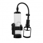 Прозрачная вакуумная помпа с вибрацией Vibrating Penis Pump - Dream Toys - в Новочеркасске купить с доставкой