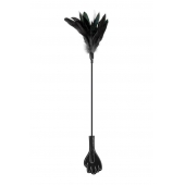 Двусторонний стек-щекоталка Sweet Caress Feather Whip - 58 см. - Sweet Caress - купить с доставкой в Новочеркасске