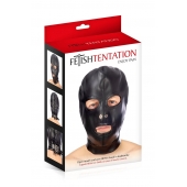Маска-шлем с прорезями для глаз и рта - Fetish Tentation - купить с доставкой в Новочеркасске