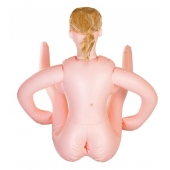 Надувная секс-кукла с реалистичной головой и поднятыми ножками - ToyFa - в Новочеркасске купить с доставкой