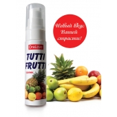 Гель-смазка Tutti-frutti со вкусом тропических фруктов - 30 гр. - Биоритм - купить с доставкой в Новочеркасске