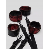 Изысканный набор фиксаций на кровати Reversible Under Mattress Restraint Set - Fifty Shades of Grey - купить с доставкой в Новочеркасске