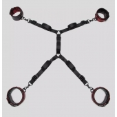 Изысканный набор фиксаций на кровати Reversible Under Mattress Restraint Set - Fifty Shades of Grey - купить с доставкой в Новочеркасске