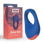 Синее эрекционное кольцо RRRING Dinner Date Cock Ring - FeelzToys - в Новочеркасске купить с доставкой