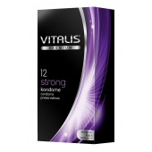 Презервативы с утолщённой стенкой VITALIS PREMIUM strong - 12 шт. - Vitalis - купить с доставкой в Новочеркасске
