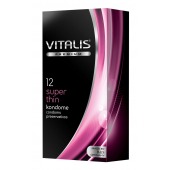 Ультратонкие презервативы VITALIS PREMIUM super thin - 12 шт. - Vitalis - купить с доставкой в Новочеркасске