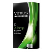 Презервативы увеличенного размера VITALIS PREMIUM x-large - 12 шт. - Vitalis - купить с доставкой в Новочеркасске