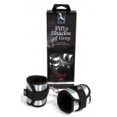 Серо-черные наручники Totally His - Fifty Shades of Grey - купить с доставкой в Новочеркасске