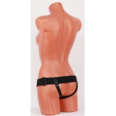 Универсальные черные трусики для страпона - БДСМ Арсенал - купить с доставкой в Новочеркасске