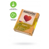 Экологически чистые презервативы Masculan Organic - 3 шт. - Masculan - купить с доставкой в Новочеркасске