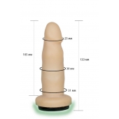 Телесная насадка Harness - 13,3 см. - LOVETOY (А-Полимер) - купить с доставкой в Новочеркасске