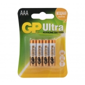 Батарейки алкалиновые GP Ultra Alkaline 24А AАA/LR03 - 4 шт. - Элементы питания - купить с доставкой в Новочеркасске