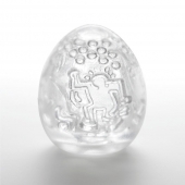 Мастурбатор-яйцо Keith Haring EGG DANCE - Tenga - в Новочеркасске купить с доставкой