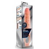 Телесная насадка на пенис 9 Inch Cock Sheath Extender - 22,2 см. - Blush Novelties - в Новочеркасске купить с доставкой
